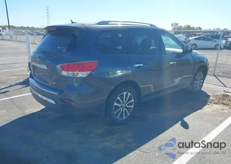 2014 Nissan Pathfinder Sv z USA, uszkodzony, nr VIN 5N1AR2MN5EC630853